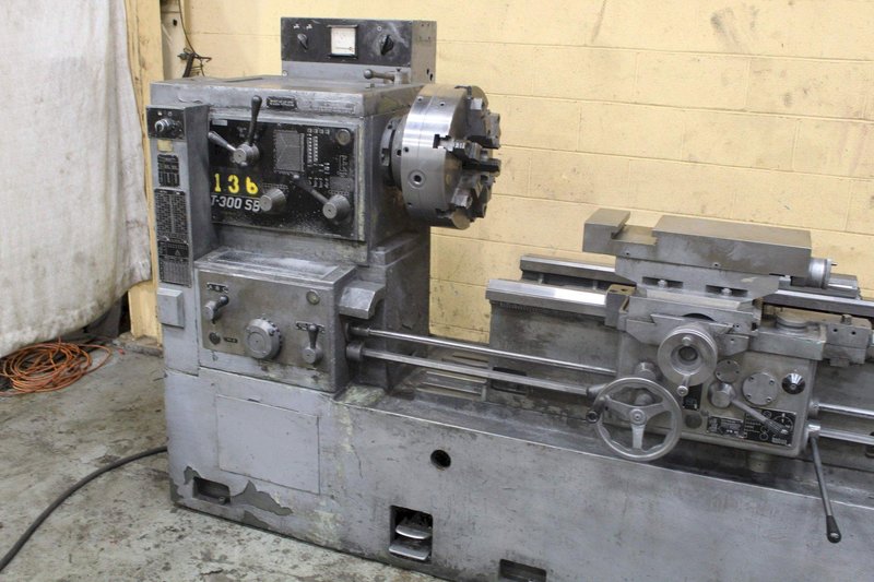 24&quot;/34&quot; X 69&quot;/96&quot; TURRI SLIDING BED LATHE: STOCK #72424