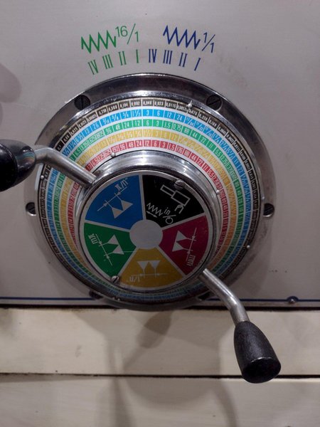 40&quot; x 80&quot; BIRMINGHAM MODEL #DL4080 ENGINE LATHE, 5-1/8&quot; HOLLOW SPINDLE HOLE: STOCK #19321