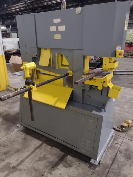 110 TON GEKA MODEL #HYD-110 HYDRUALIC IRONWORKER STOCK# 4204