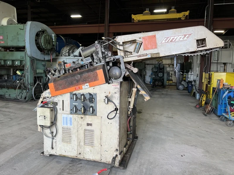 LITTELL 20,000 LB X 36&quot; X .090&quot;-.250&quot; COIL REEL W CAR/ STRAIGHTNER, STK#...