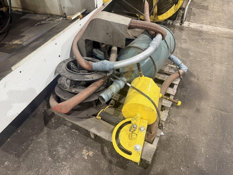 8' ARM X 6' HIGH OHIO POWERED WELDING MANIPULATOR, WITH LINCOLN WELDING ACCESSORIES: YOBRO #24903