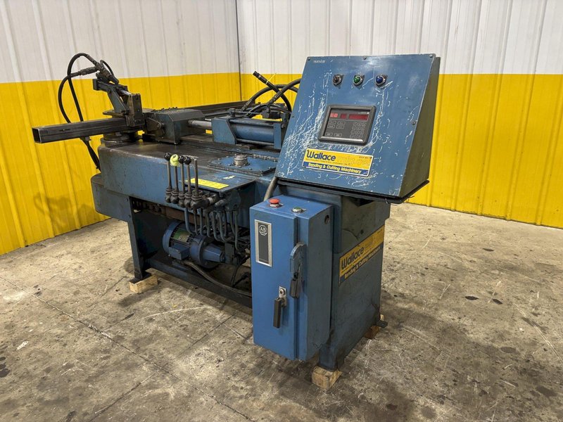2&quot; WALLACE MODEL #1002 PROGRAMMABLE HYDRAULIC PIPE &amp; TUBE BENDER: STOCK #23183