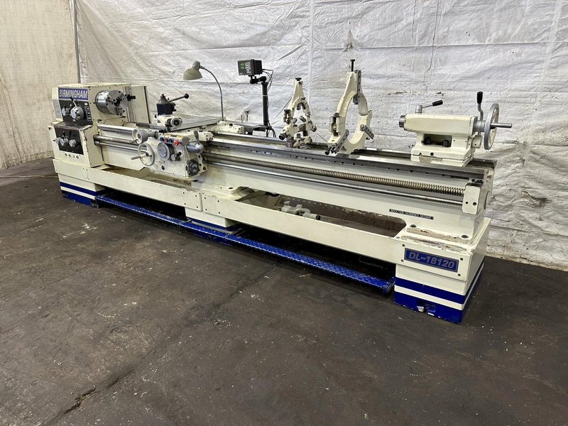 18&quot;X 120&quot; BIRMINGHAM  MODEL # DL18120 GAP BED ENGINE LATHE: STOCK #77942