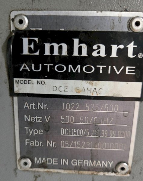 EMHART DCE15AHAG STUD WELDER CONTROL USED