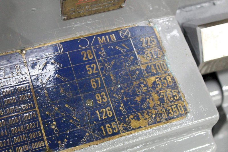 20" X 72" MORI SEIKI MODEL #MR-2000 ENGINE LATHE: STOCK #71131