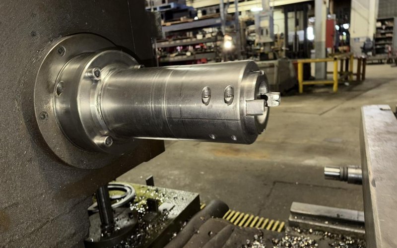 56" X 64" DAEWOO D110RT HORIZONTAL BORING MILL. STOCK # 0546126