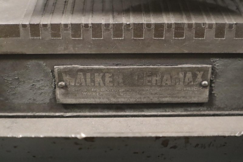 Gardner 1015 No. 1-1/2  Surface Grinder with Walker Ceramax 10" x 15" Magnetic Chuck, Acu-RIte Qwikcount 2-Axis (Y &amp; Z) DRO and Coolant Tank &amp; Pump- Auction Item