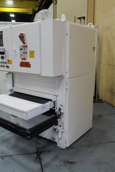 36" AEM BELT GRINDER AND DEBURRING MACHINE: STOCK #70463