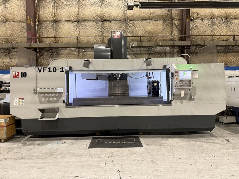 Used 2019 Haas VF-10/50 CNC Vertical Machining Center with 4th Axis (HRT-450) For Sale