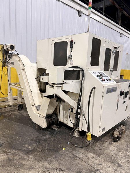 2.75" / 70 mm NISHIJIMA NISHIJIMAX MODEL #NHC070NC HIGH SPEED CIRCULAR COLD SAW, WITH ENTRY &amp; EXIT LOADING SYSTEM: YOBRO #24477