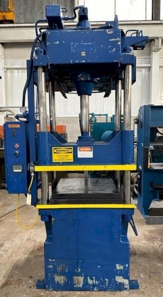50 TON DAKE MODEL #26-262 HYDRAULIC 4 POST PRESS 14&quot; STROKE: YOBRO #24085