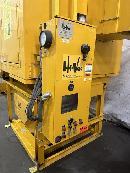 HI-VAC MODEL 230 INDUSTRIAL VACUUM SYSTEM: STOCK #77328