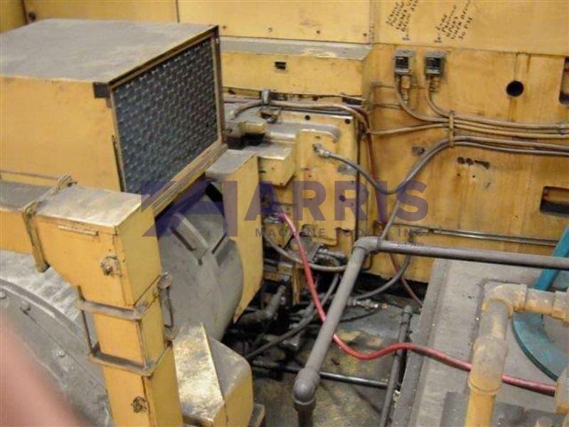 124&quot; Bullard Dyn-au-tape 2 Axis CNC Vertical Boring Mill with Fanuc 15TT Control
