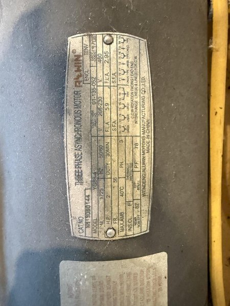 4,000 LB VESTIL HYDRAULIC TILT TABLE. STOCK # 1000725.