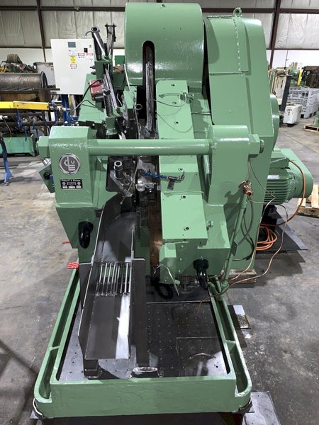 Peltzer &amp; Ehlers Model NKW-16 Inclined Flat Die Thread Roller