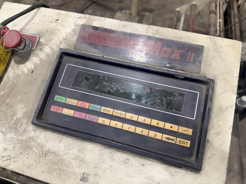 6,500 LB X 24" X .187" CWP COIL FEED LINE; DOUBLE END REEL, STRAIGHTENER, SERVO FEED: YOBRO #24604