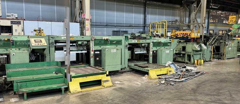 40" x 0.019" x 30,000# Littell Cut To Length Line STOCK# 4233