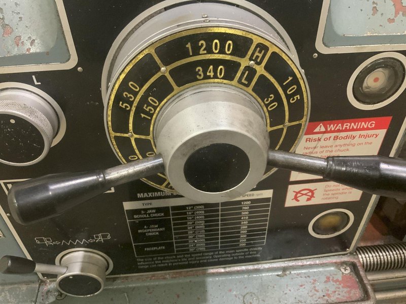 22" X 60" KINGSTON HORIZONTAL GAP BED ENGINE LATHE: STOCK #81158