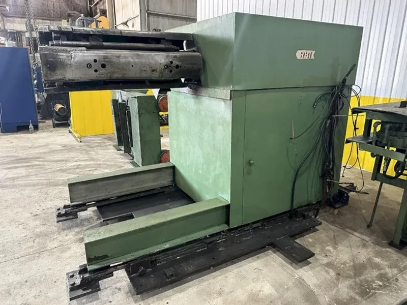 RED BUD 20,000 LBS X 48" COIL REEL UNCOILER &amp; CAR  -  RM48-20S
