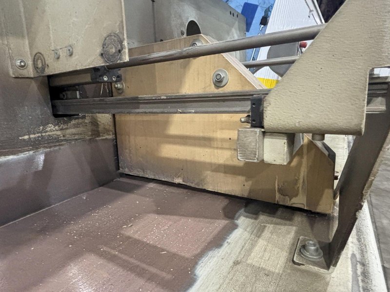 4" HIGH X 12" WIDE DIMTER OPTICUT MODEL #S50 CROSS-CUT AUTOMATIC WOOD SAW, NEW 2003: STOCK #22921