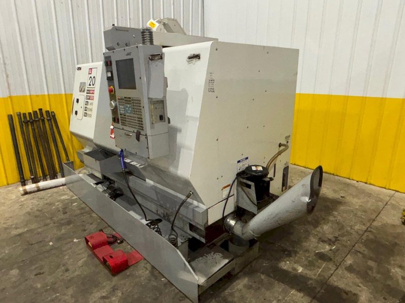 2004 HAAS MODEL #SL-20T CNC LATHE TURNING CENTER C AXIS &amp; LIVE TOOLING: YOBRO #24480