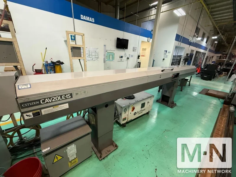 Citizen Cincom L20E-2M8 CNC Swiss Lathe, 2015