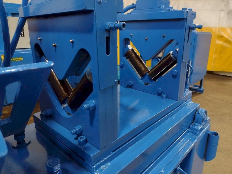 6&quot; x 6&quot; ANGLE - CONTROLLED AUTOMATION FABRILINE AUTOMATIC PUNCH AND SHEAR ANGLE LINE: STOCK #16465