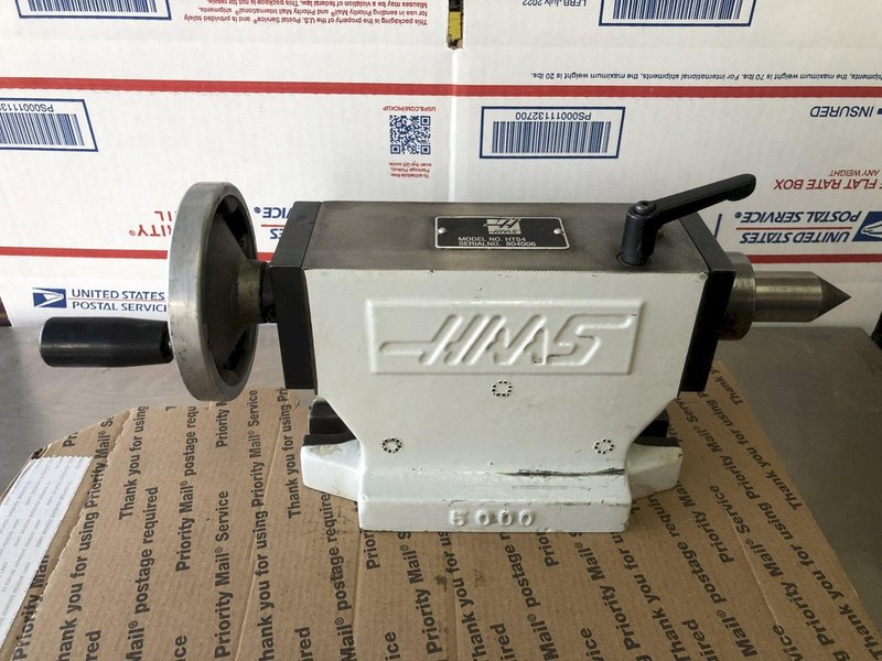 Haas 4&quot; HTS4 Manual Tailstock + Royal Dead Center 3 MT Standard Dead Center