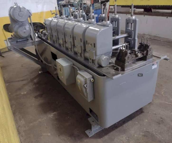 6 STAND X 1.5' YODER M1-1/2 ROLL FORMER WITH 12" ROLL SPACE: STOCK # 0756826