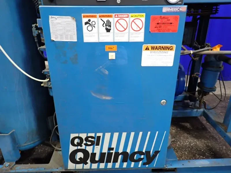 QUINCY 50 HP ROTARY SCREW AIR COMPRESSOR  -  QSI 235