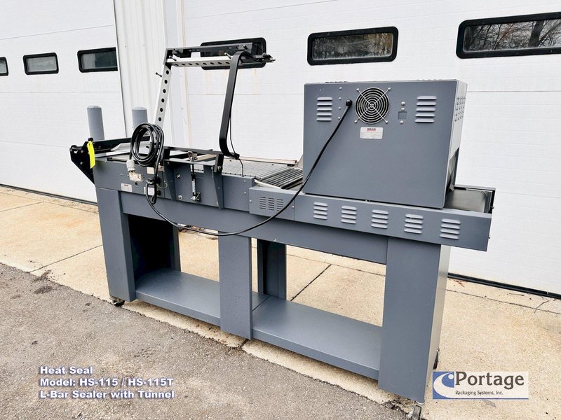 HEAT SEAL Model: HS-115 &amp; HS-115T  ||  Combination L-Bar Sealer &amp; Heat Tunnel