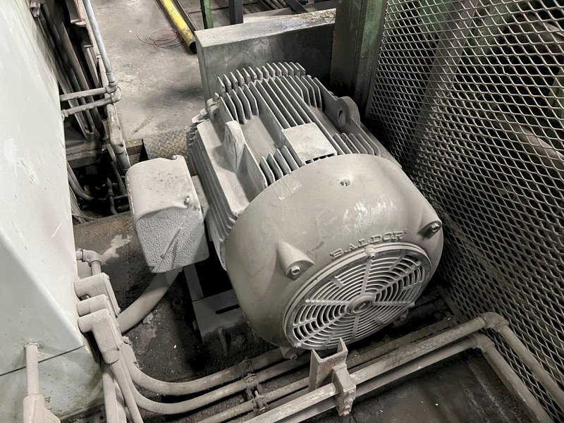 12 ROLL MEECO MODEL #12-12-TPVC (HD3) 2-PLANE SHAPE, ROD &amp; FLAT STOCK ROTARY STRAIGHTENING &amp; CHAMFER SYSTEM: STOCK #18428