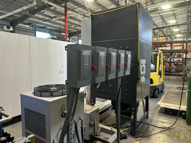 6000 Watt Bodor C3 Fiber Laser, 2022 – 5′ x 10′ Table, Dust Collector