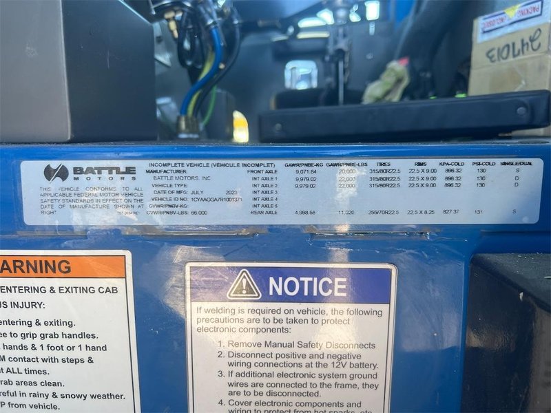 2024 Battle Motors Electric Garbage Truck 001371