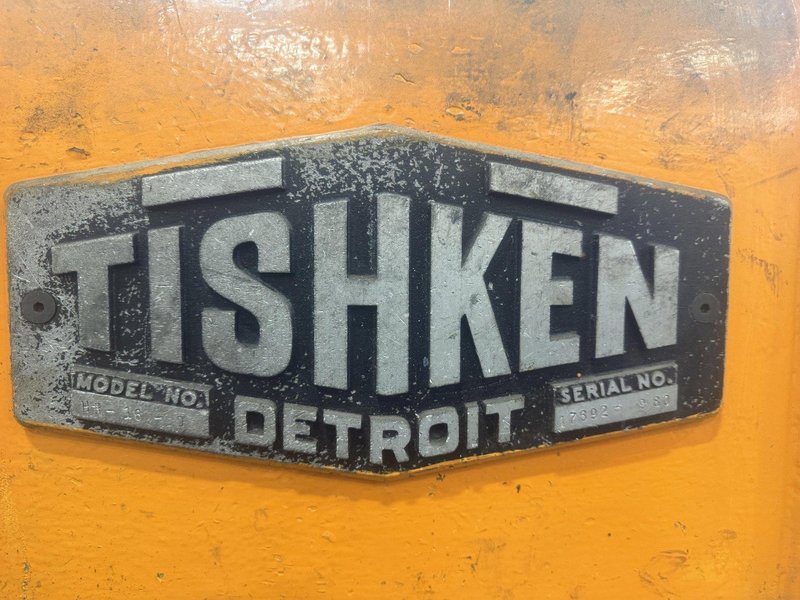 15,000 LB X 16" TISHKEN MODEL #HR-160 DOUBLE END REEL &amp; CAR: YOBRO #25253
