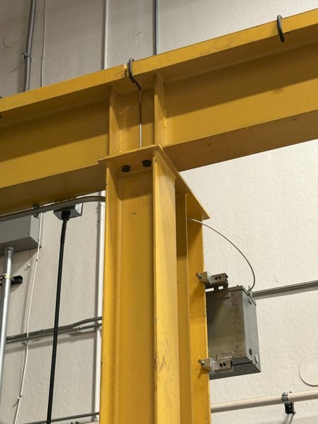5 TON X 23'6" X 52' X 13' OMH SINGLE GIRDER OVERHEAD CRANE &amp; RUNWAY SYSTEM: YOBRO #26275
