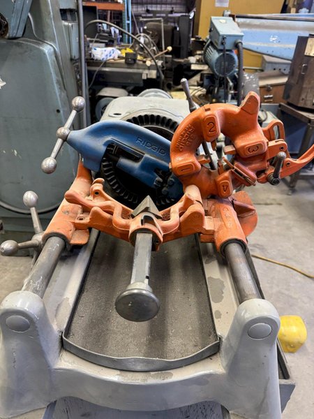 1 - PREOWNED RIDGID PIPE THREADER, MODEL #: 535