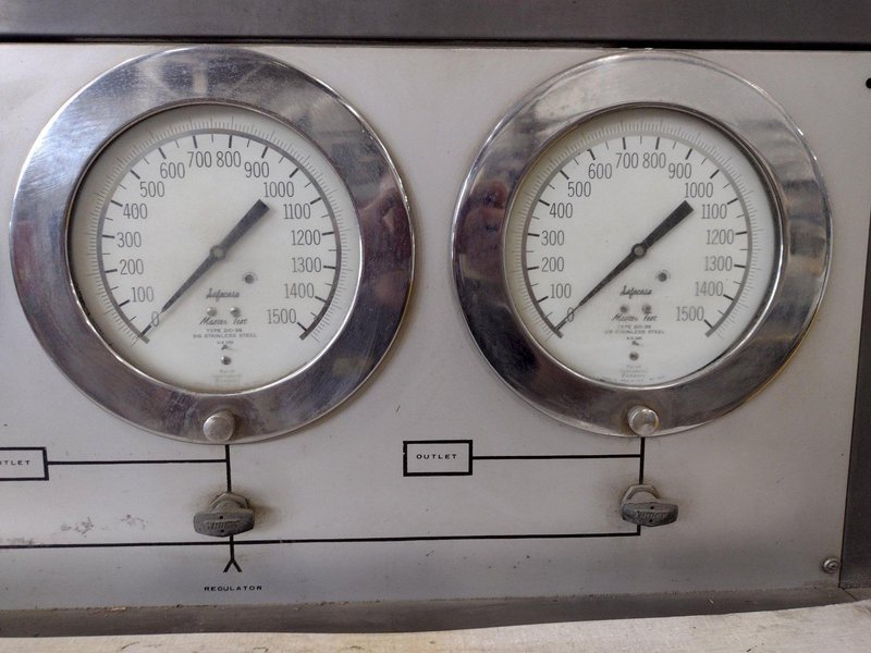 THOMPSON HYDRAULIC CYLINDER / PUMP TEST BENCH SYSTEM: STOCK #16585