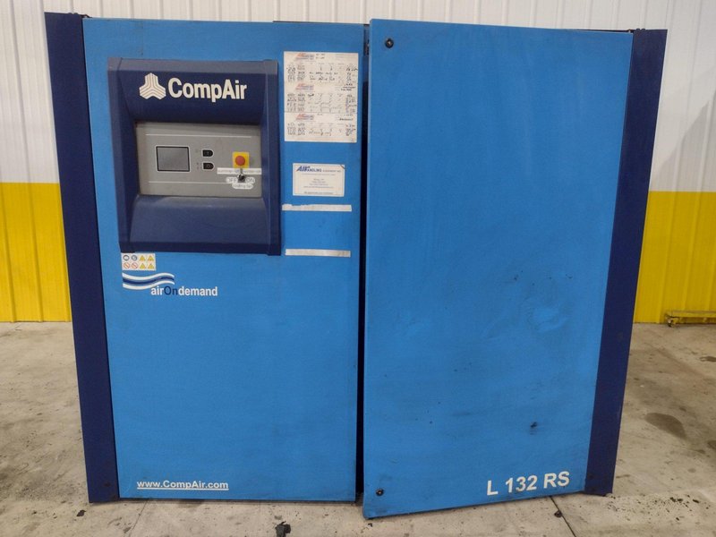180 HP GARDNER DENVER MODEL #L132RS-13A VARIABLE SPEED ROTARY SCREW AIR COMPRESSOR, 2013: STOCK #21251