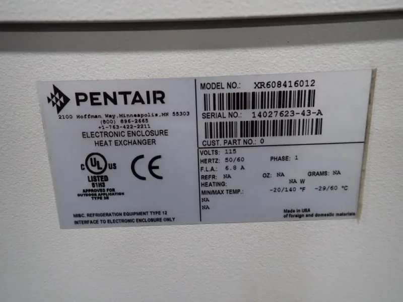 HOFFMAN HEAT EXCHANGER  -  XR608416012