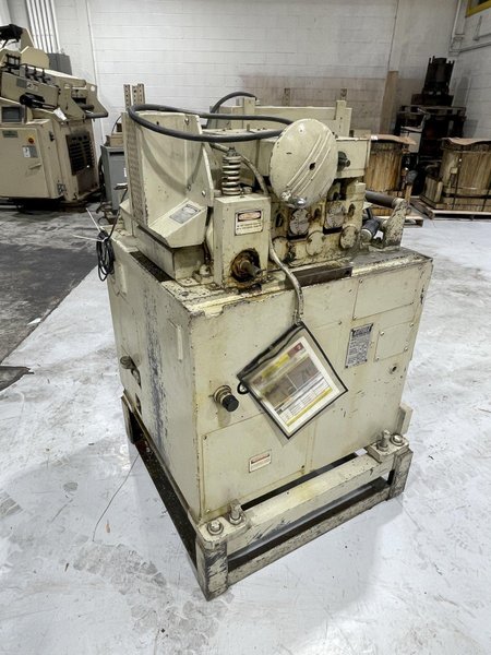 2,000 lbs. x 12&quot; Wide Littell Coil Reel and Powered Straightener For Sale