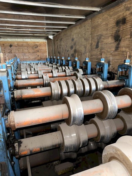 44&quot; ASC DUAL HEIGHT &quot;R&quot; &amp; &quot;AG&quot; PANEL ROLLFORMER LINE: STOCK #14226