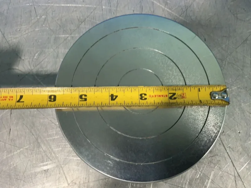 INSTRON 10KN MAX LOAD COMPRESSION PLATES  -  T1223-1022