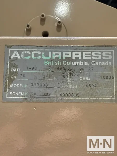 1998 ACCURPRESS 713008