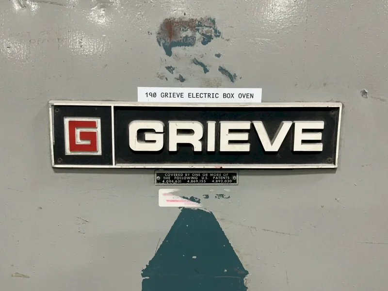 GRIEVE 194* F ELECTRIC BOX OVEN  -  AB-500