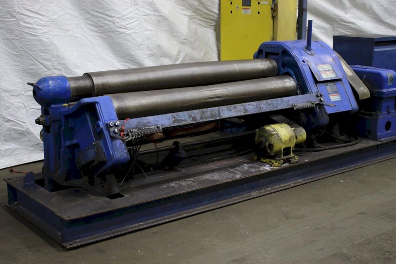 6' X 1/2" WEBB INITIAL PLATE BARREL ROLLING MACHINE : STOCK #75890