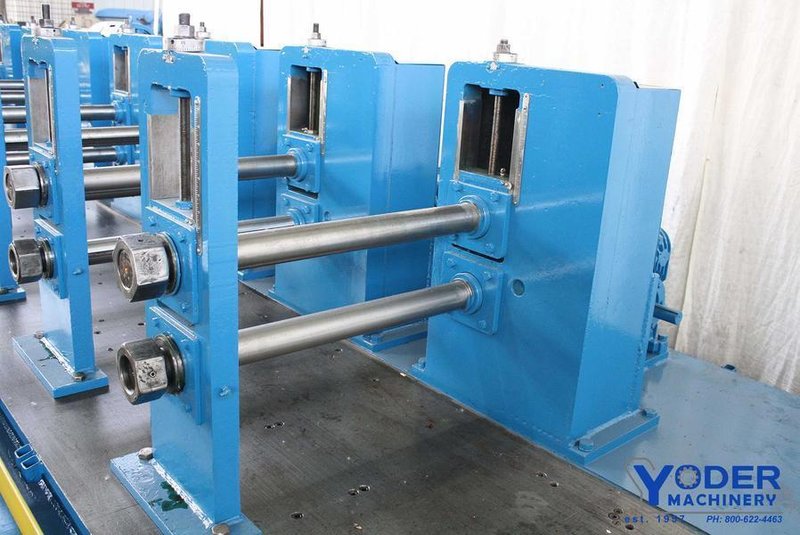12 STAND X 2.5" X 24" BRADBURY ROLLFORMER: STOCK # 4441