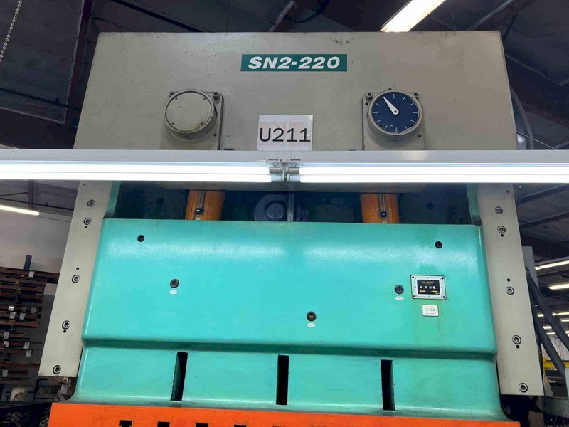 220 Ton Seyi SN2-220 Punch Press, 1998