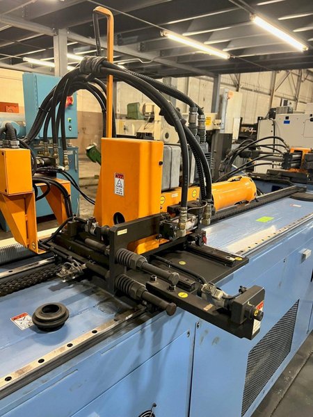 USED KEINS 1-3/4&quot; 3-AXIS CNC DUAL STACK TUBE BENDER MODEL KB-45ND, Stock# 11035, Year: 2001