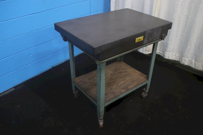 24&quot; X 36&quot; X 5&quot; DOALL GRAITE SURFACE PLATE: STOCK #75219